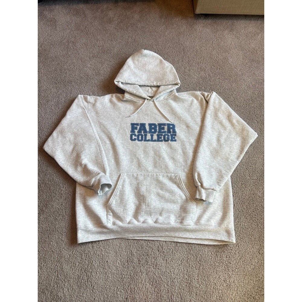 Vintage Faber College Hanes Men’s Heavyweight Hoodie Size XL